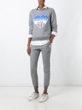 'beginners luck' print sweatshirt