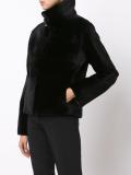 reversible sheared jacket