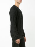 distressed sweatshirt