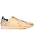glitter paneled sneakers 