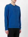 logo embroidered sweatshirt