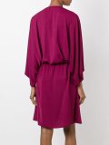 knee length charmeuse dress