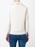 buttoned blazer