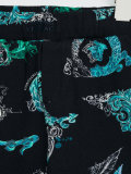 Medusa baroque prints shorts