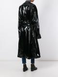 varnished raincoat