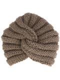 knitted turban