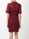 checked dress