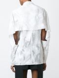 'Dancing Palms' open sleeve shirt