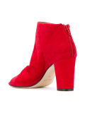 open toe ankle boots