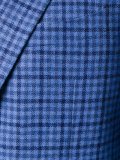 classic fit checked blazer