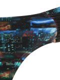 abstract print bikinis