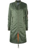 long bomber jacket