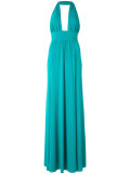 plunge slit gown 