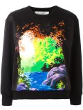 landscape print sweatshirt