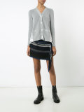 buttoned cardigan