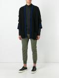 cropped tapered track pants