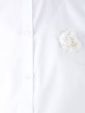 pleated puff sleeve shirt
