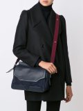 flap closure tote bag