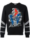printed sweatshirt