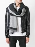 two-tone scarf