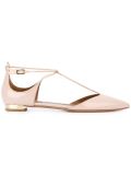 T-strap ballerinas
