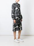 floral print shift dress