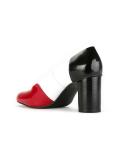color block pumps