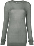 ribbed jumper