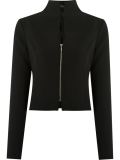 zipped blazer
