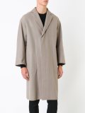 oversized single breasted coat