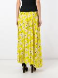 pleated maxi skirt