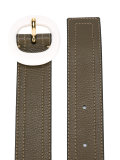 round-buckle belt