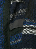 fringed Mexican stripe parka