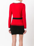 tromp-l'oeil cardigan dress