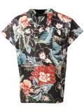 floral print shirt