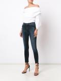 stonewash effect skinny jeans