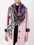 multi pattern scarf
