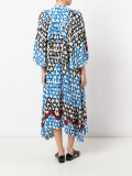 patterned shift dress