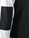 panelled colour block shirt