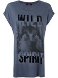 'wild spirit' print T-shirt