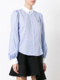 bishop sleeve button down shirt