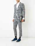 checked blazer 