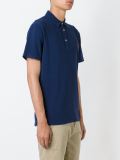 embroidered logo polo shirt