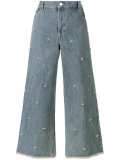 Swarovksi crystal embellished jeans