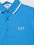 embroidered logo polo shirt 