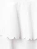 scalloped tiered dress