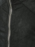 high neck zipped jacket