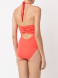 deep neck swimsuit