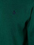 embroidered logo sweatshirt