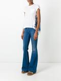 Tribal Lace open back T-shirt